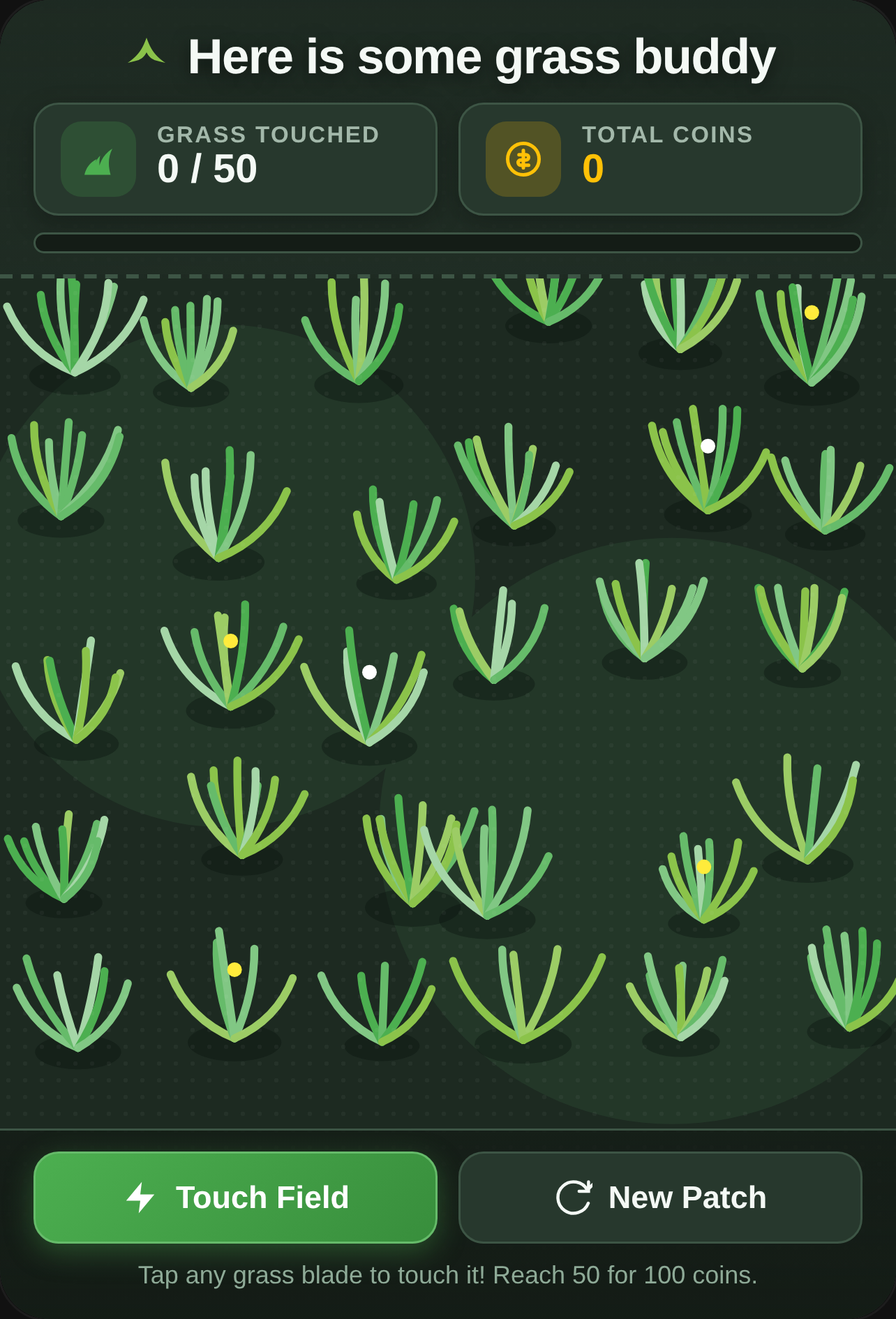 Touch Grass - Here is some grass buddy cover
