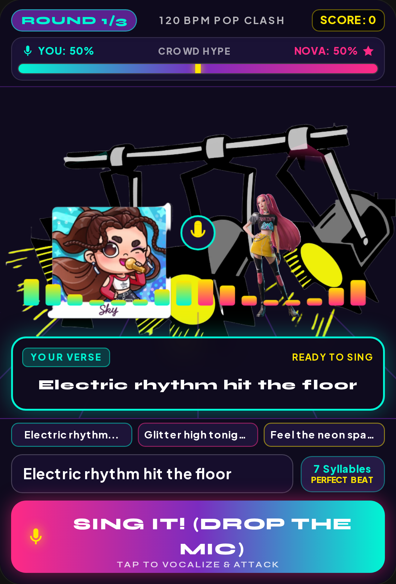 Tokyo Pop Clash: AI Sing Battle cover