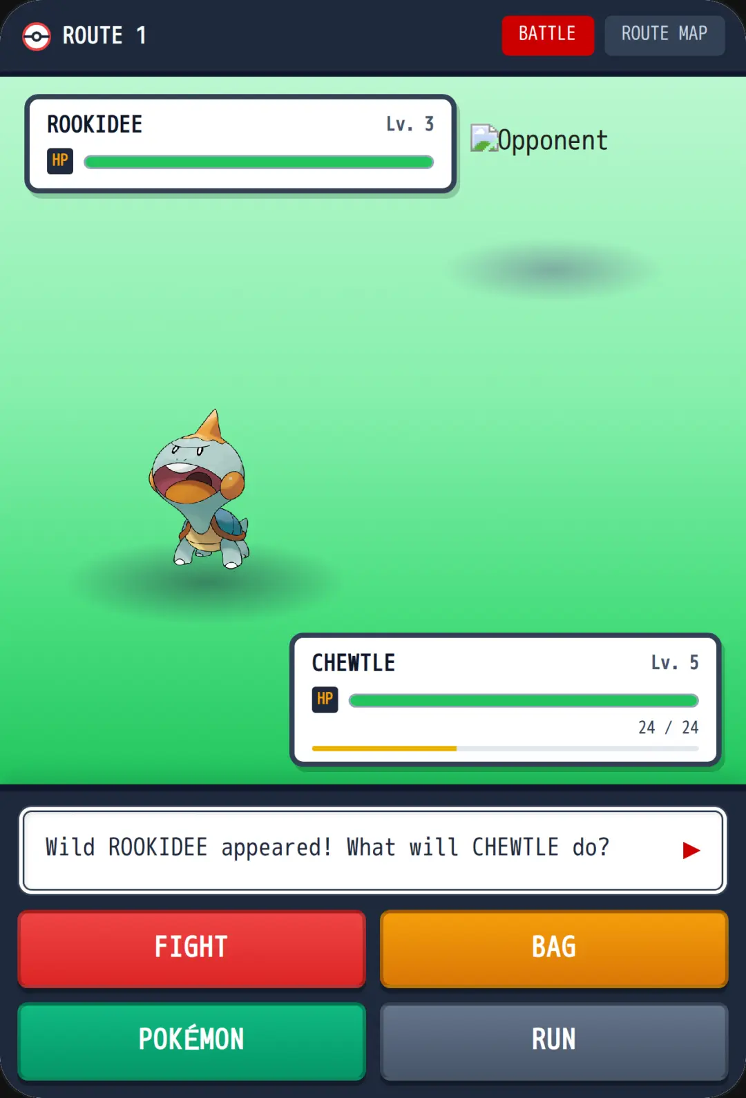 Pokémon Chewtle ROM Hack cover