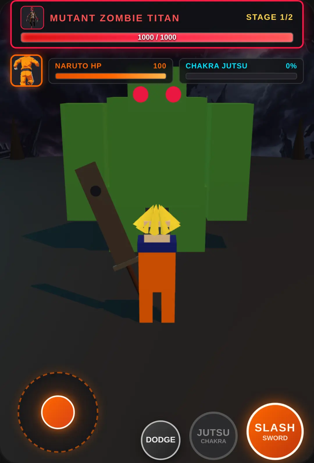 Naruto: Zombie Boss Rush 3D cover