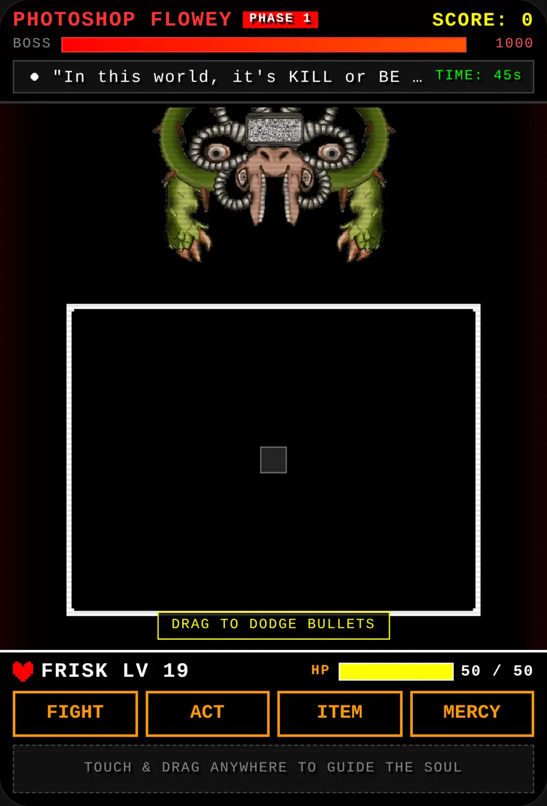 flowey/flowery Boss Fight cover