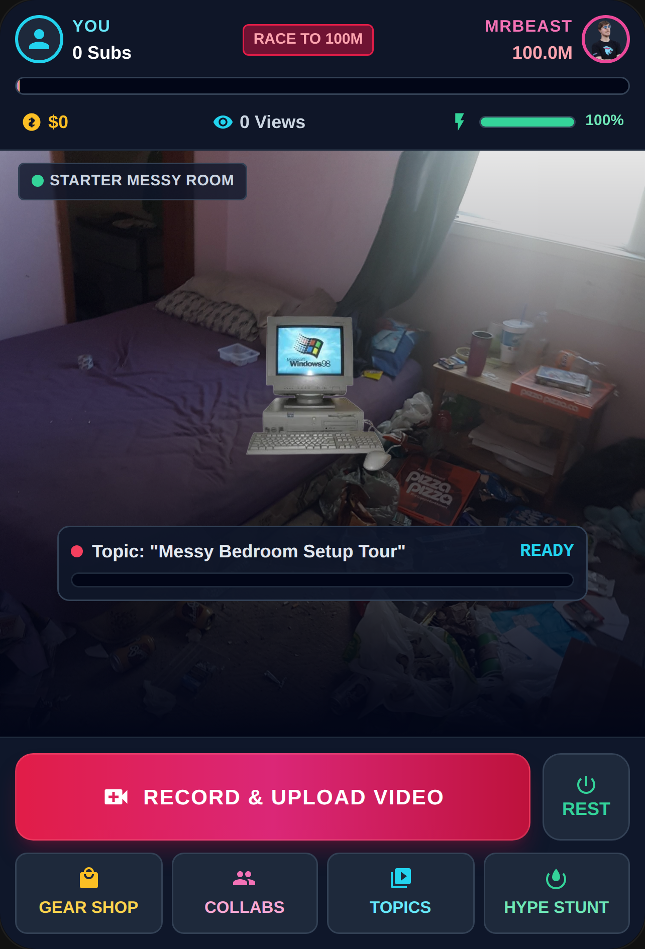 Youtuber Tycoon: Beat MrBeast cover