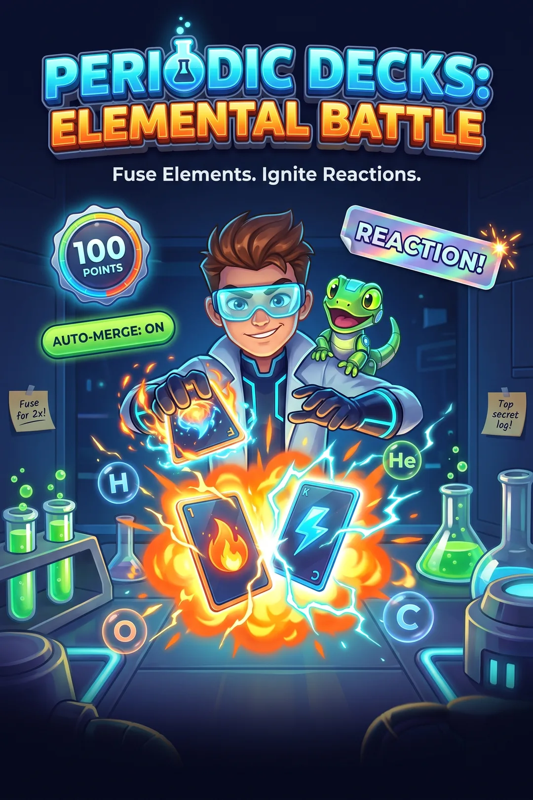 Periodic Decks: Elemental Battle