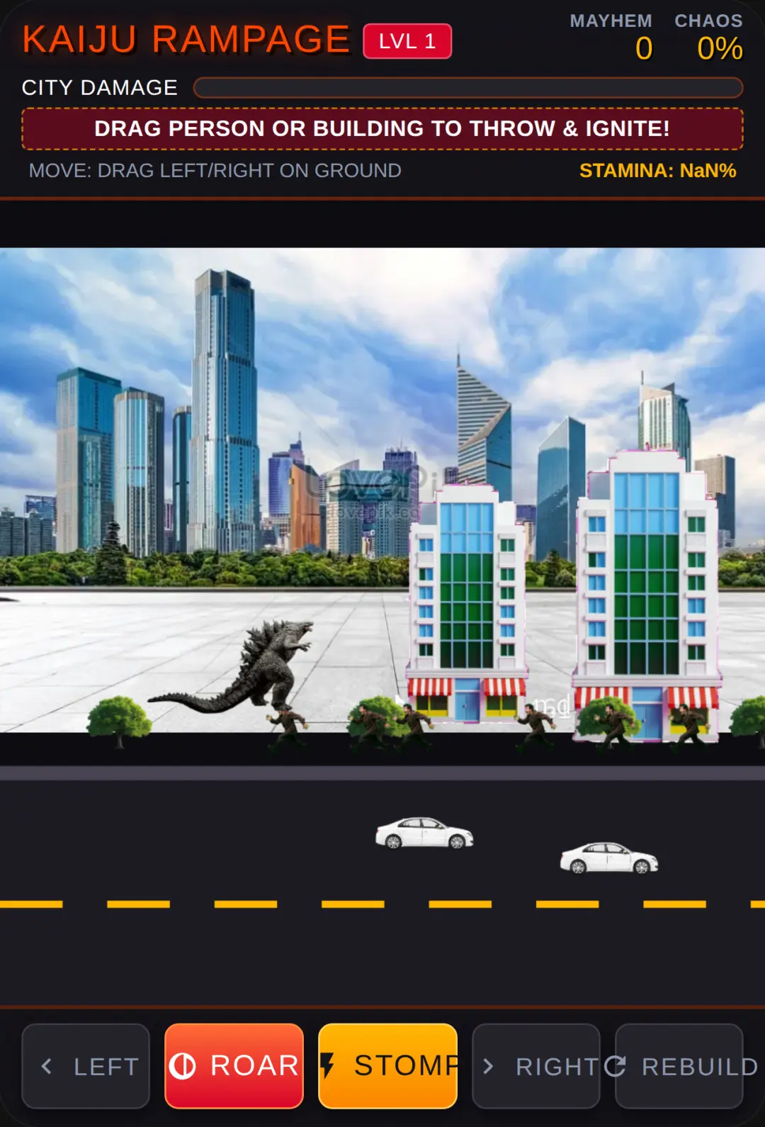 Kaiju Rampage: City Destruction cover