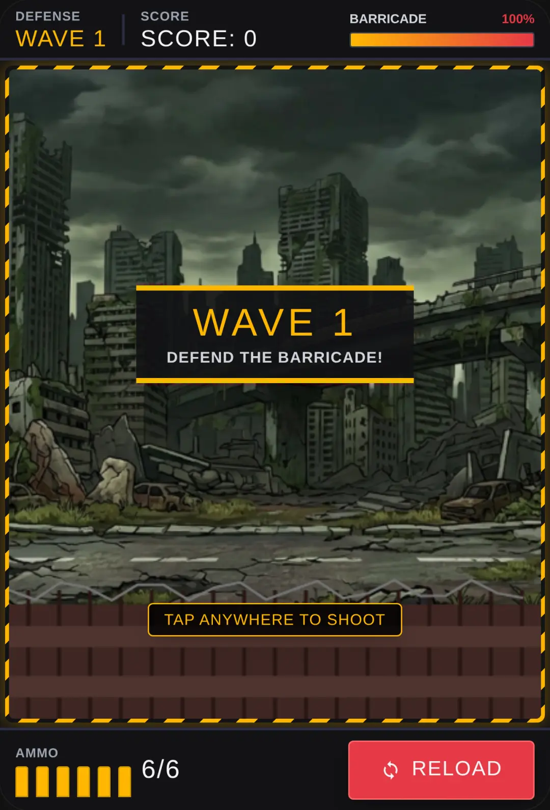 Target Shooting: Zombie Barricade Defense cover