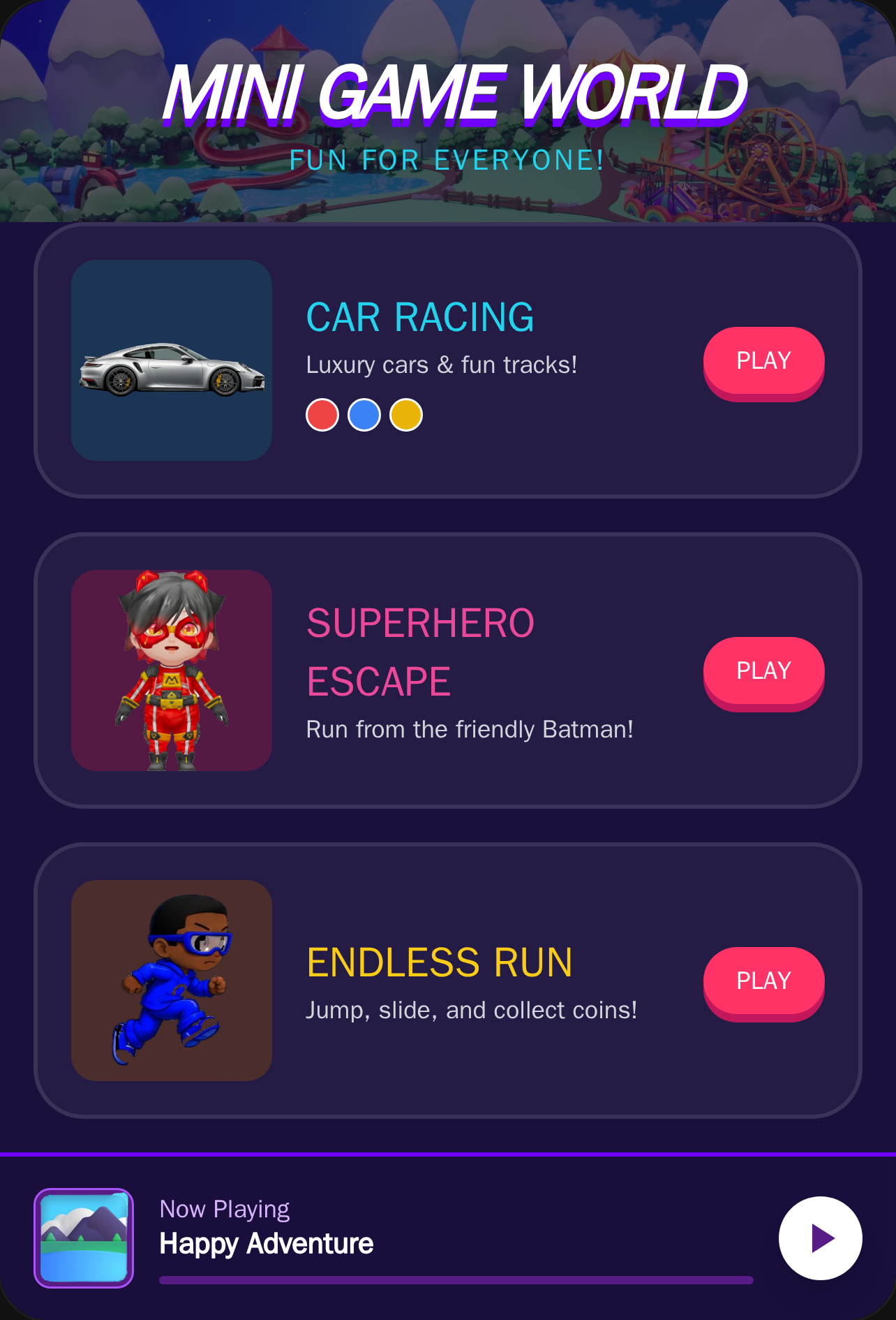 Mini Game World cover
