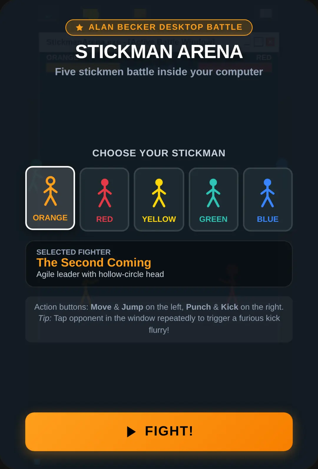 Alan Becker Stickmen: Desktop Fight cover