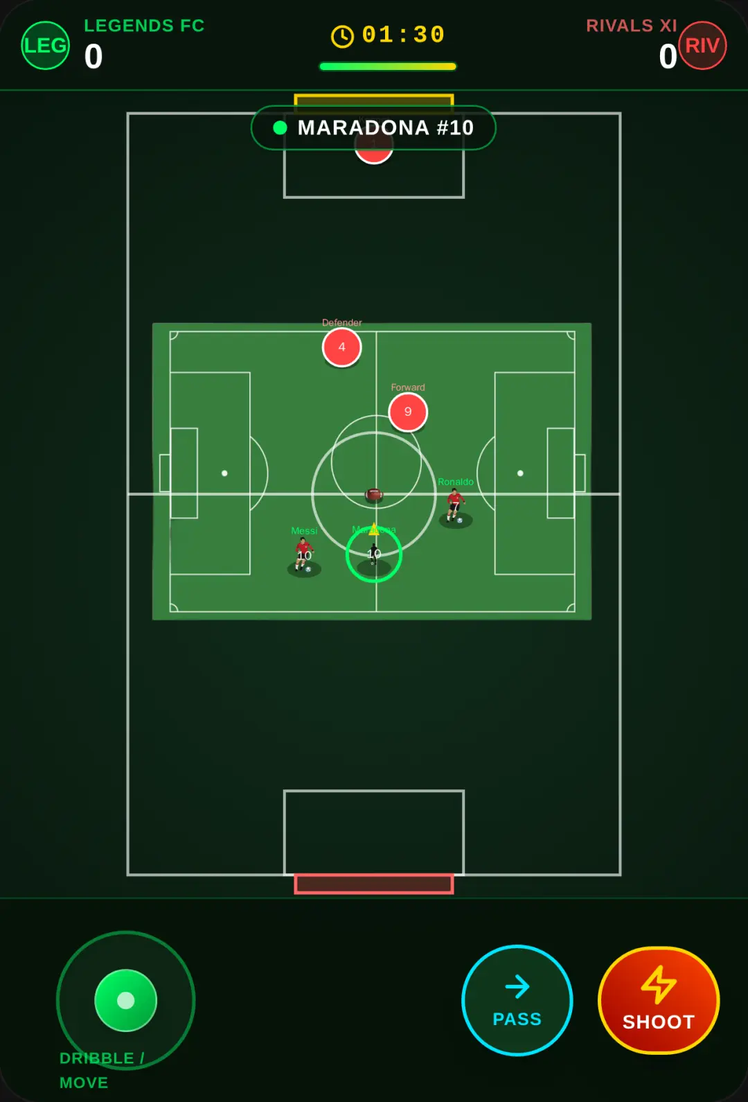 Legends Football Mini-Match cover