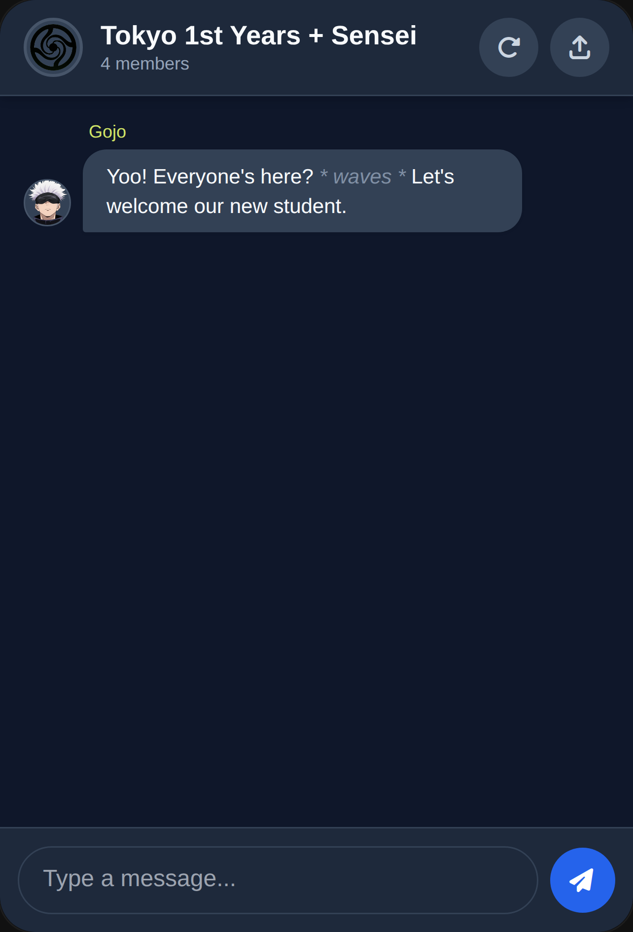 JJK Group Chat cover