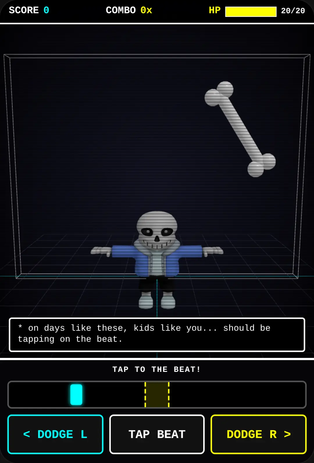 Sans Rhythm Dodge cover