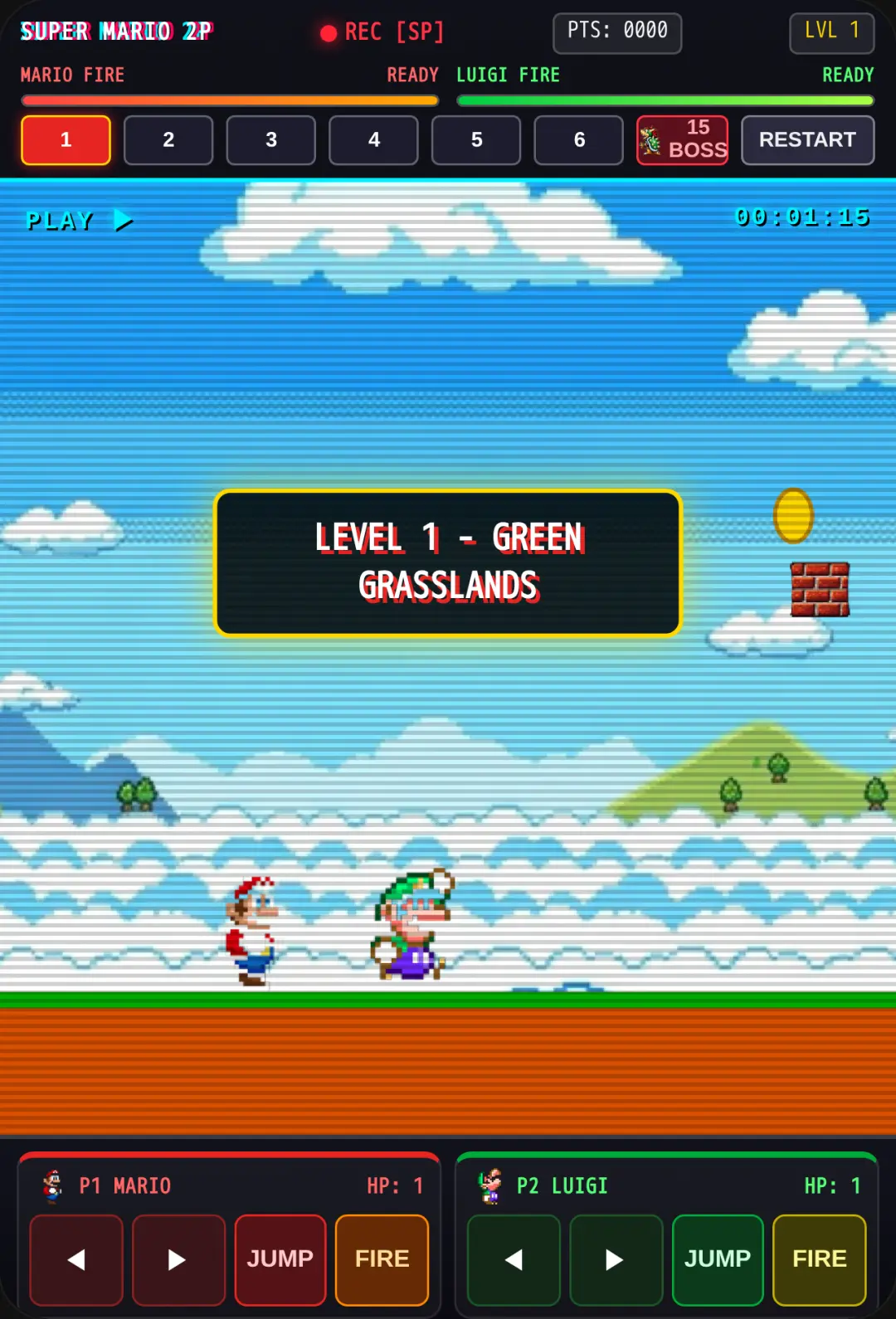 Super Mario 2P: VHS Edition cover
