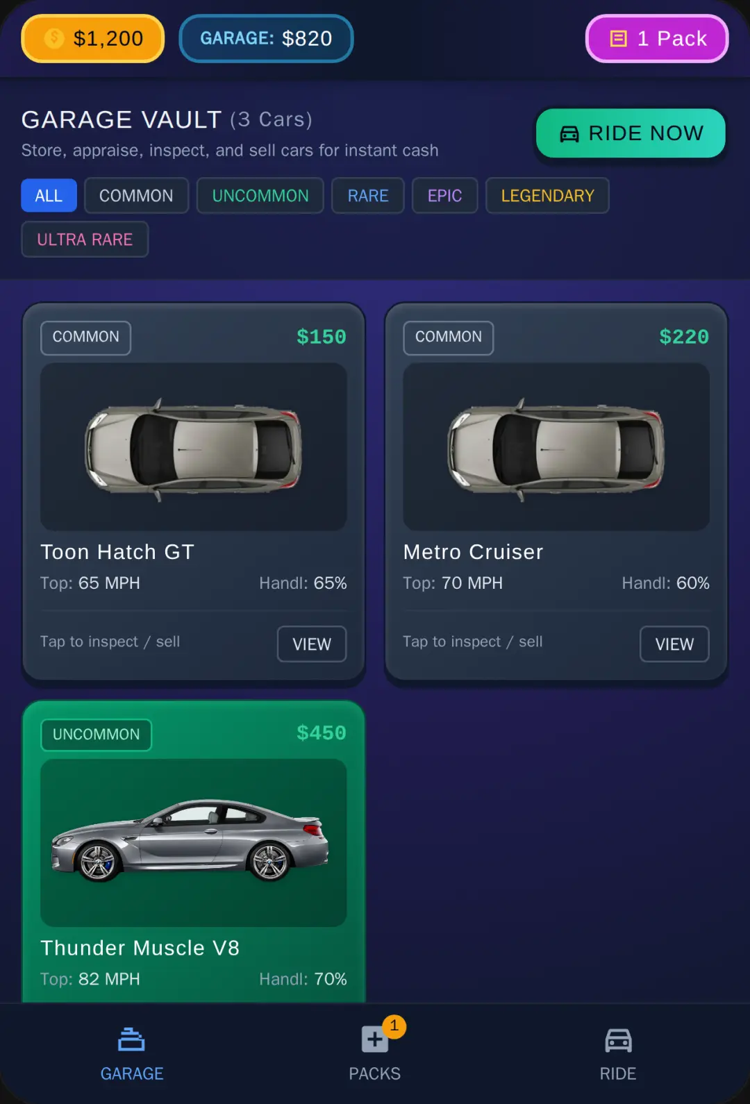 Apex Car Card Collection & Highway Ride cover