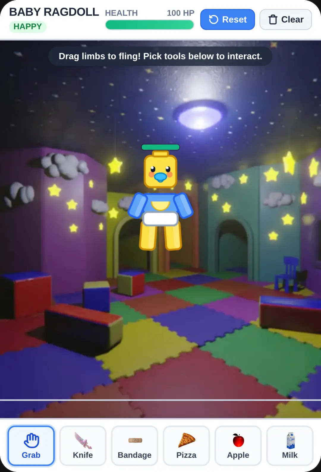 Baby Roblox Ragdoll Sandbox cover