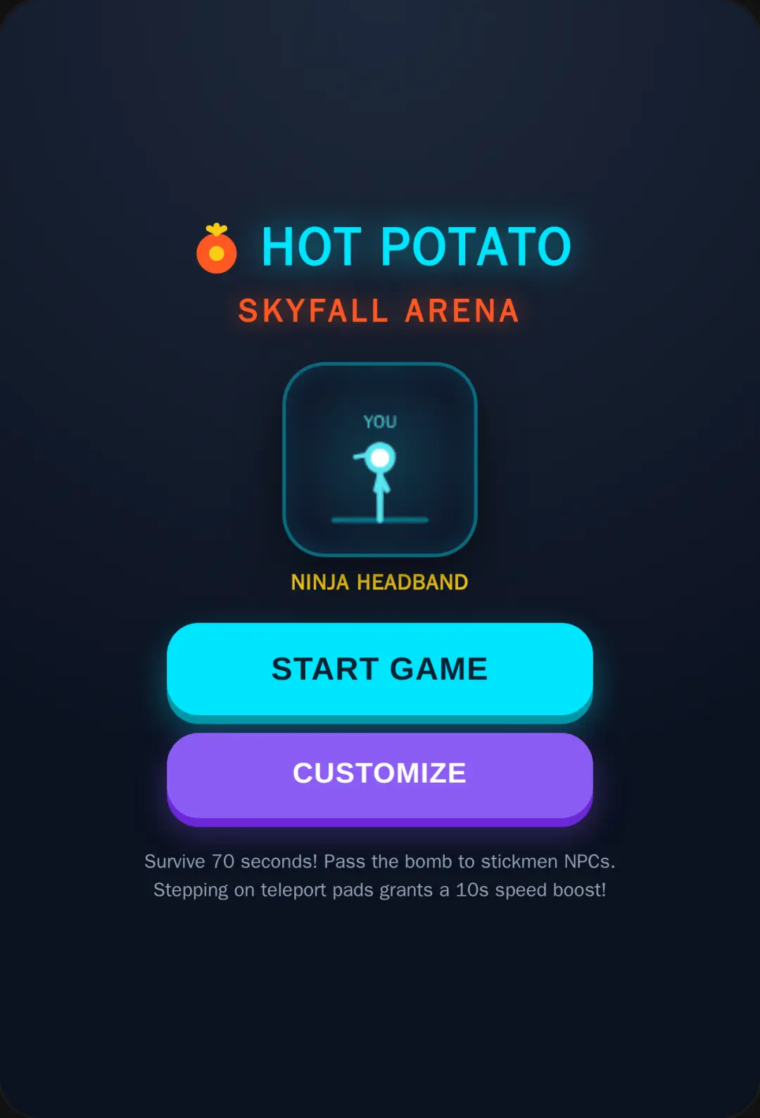 Hot Potato Skyfall Arena (20 Players) cover