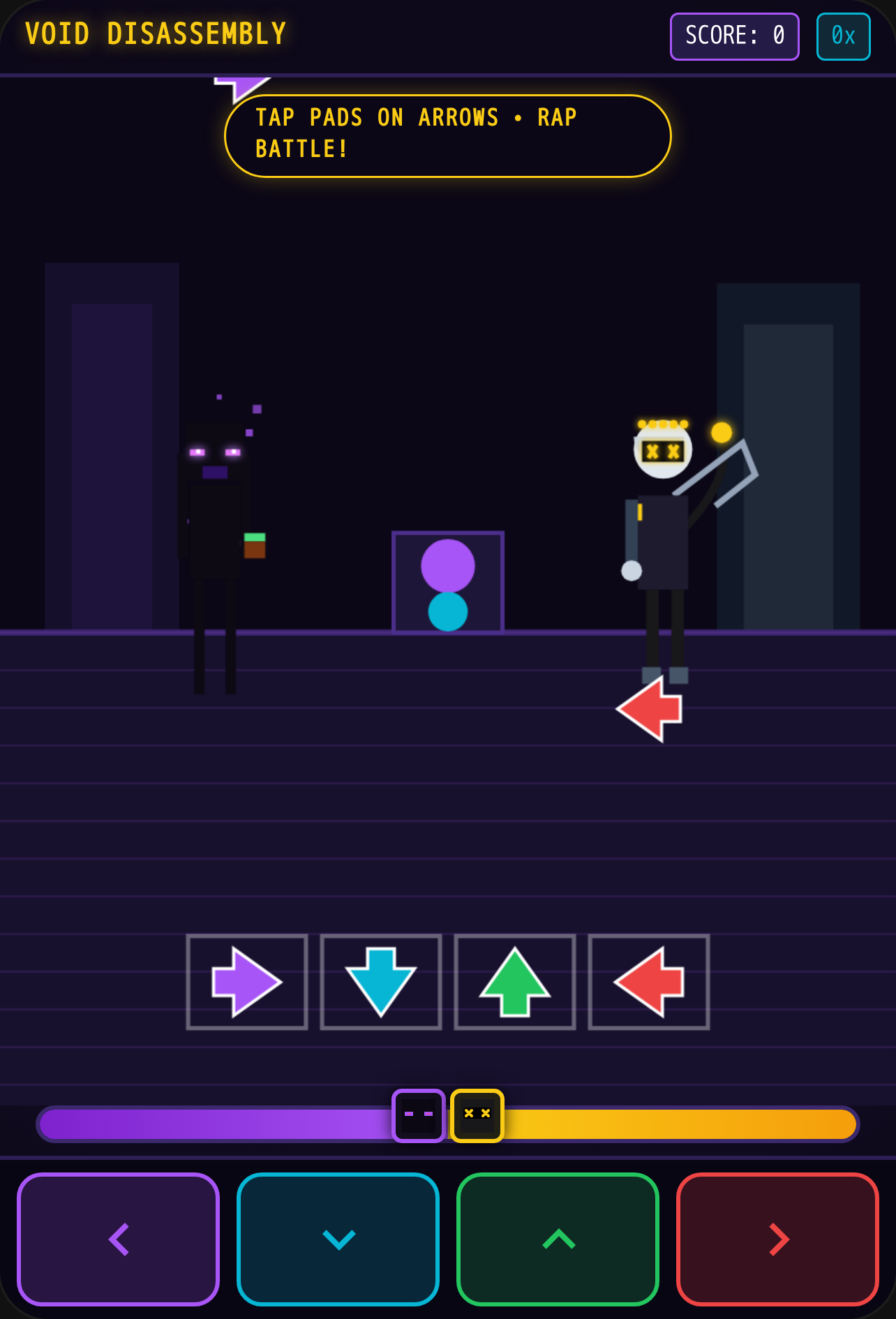 FNF: Enderman vs V - Void Disassembly cover