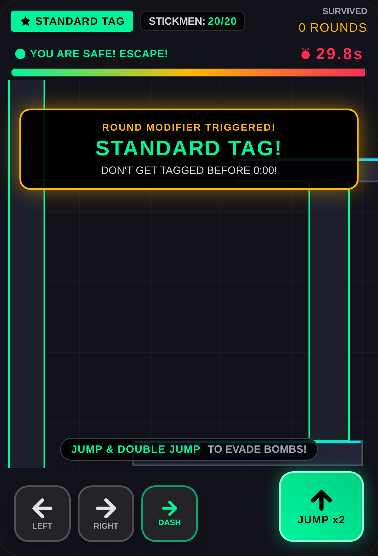 STICKMAN BOMB TAG: OBBY ESCAPE