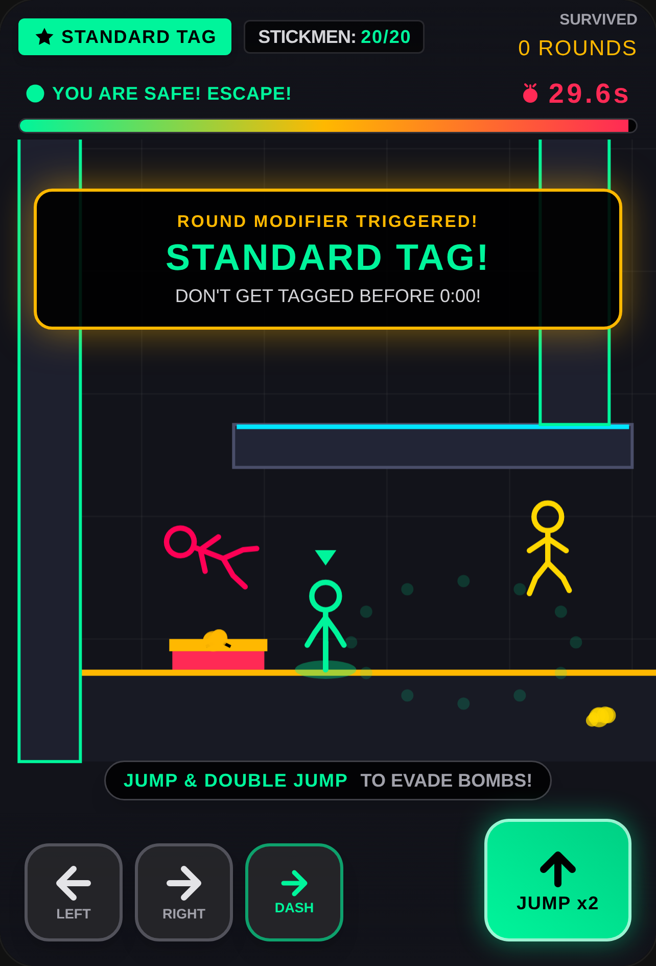 STICKMAN BOMB TAG: OBBY ESCAPE
