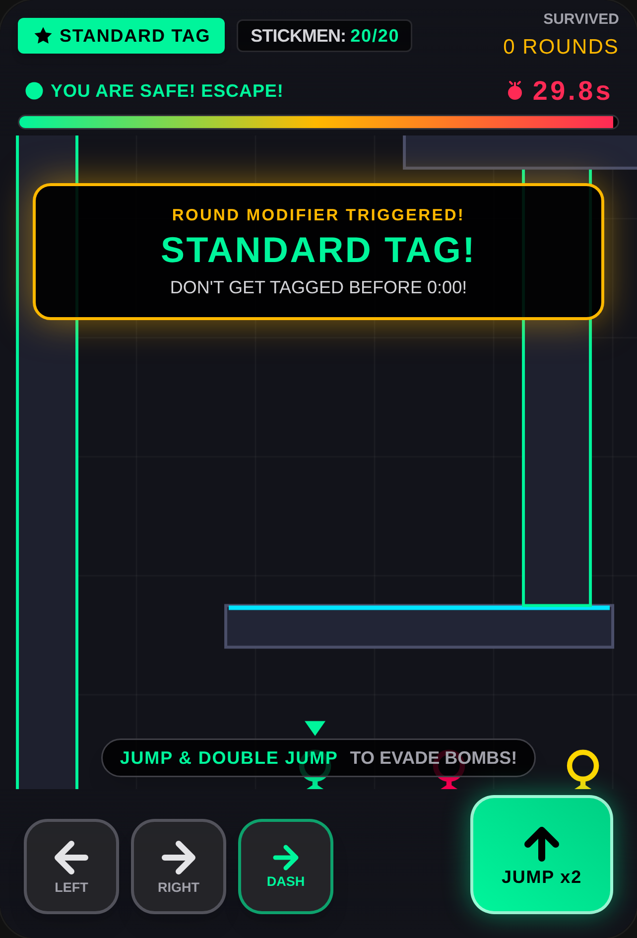 STICKMAN BOMB TAG: OBBY ESCAPE