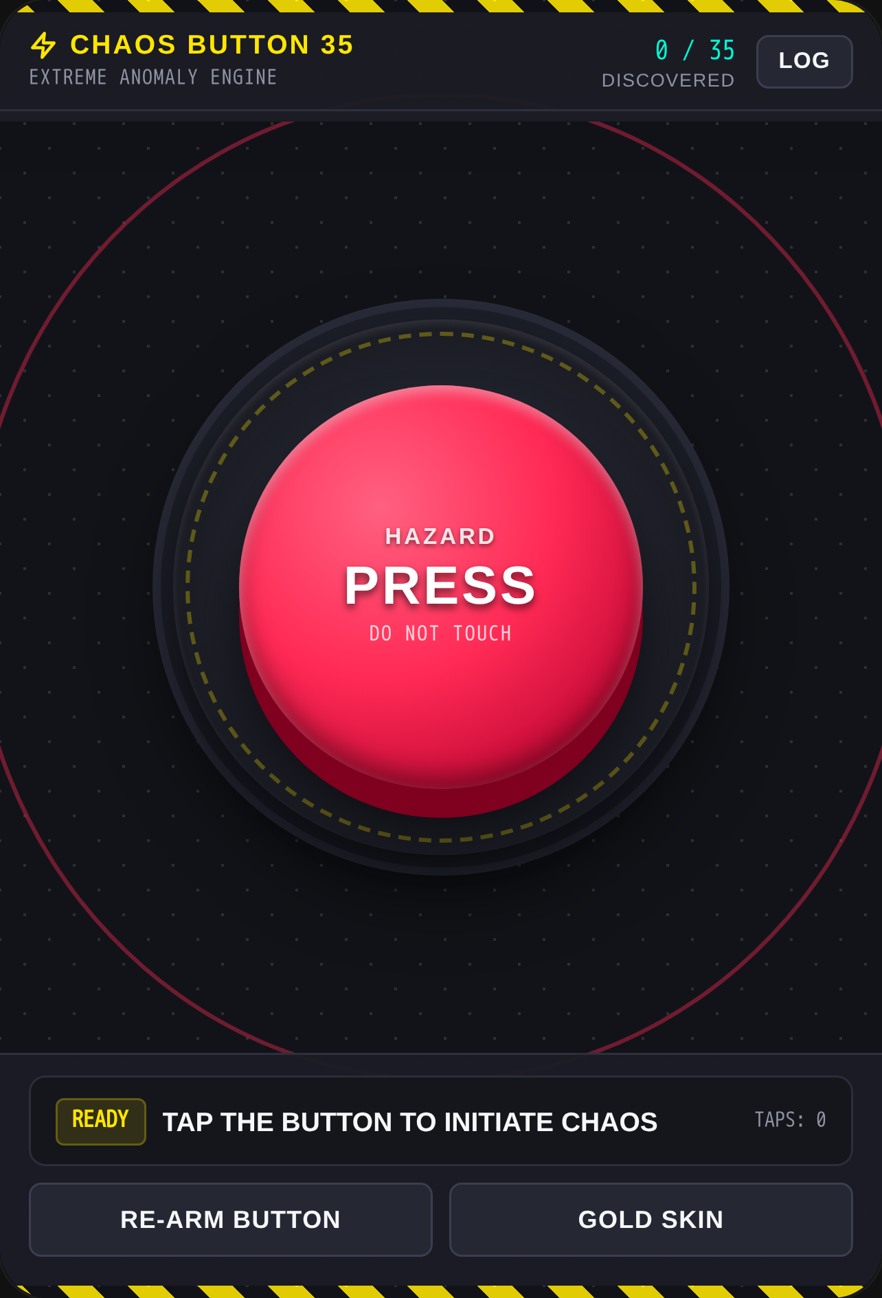 The random button cover