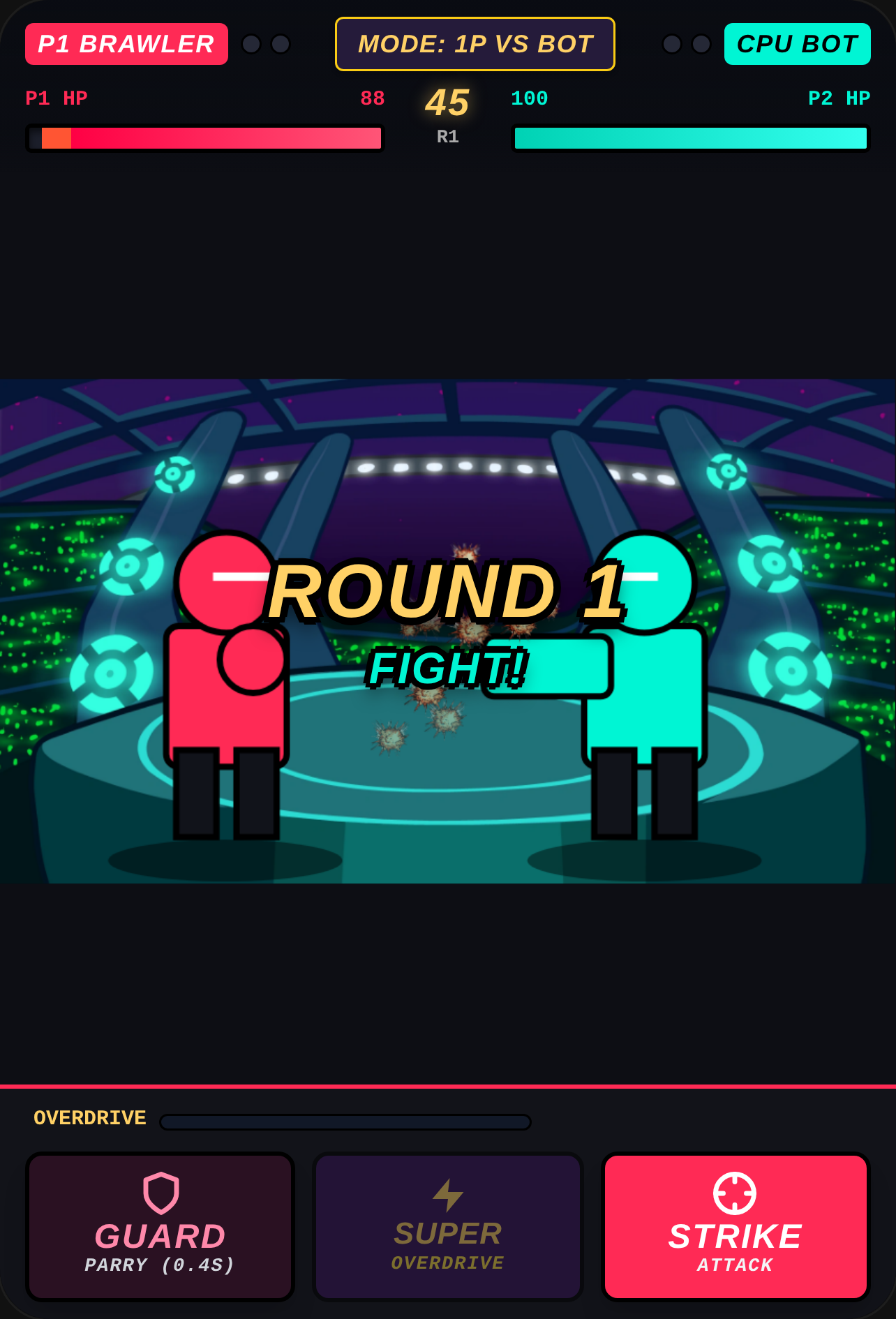Tap Brawler: 2-Player Fight cover