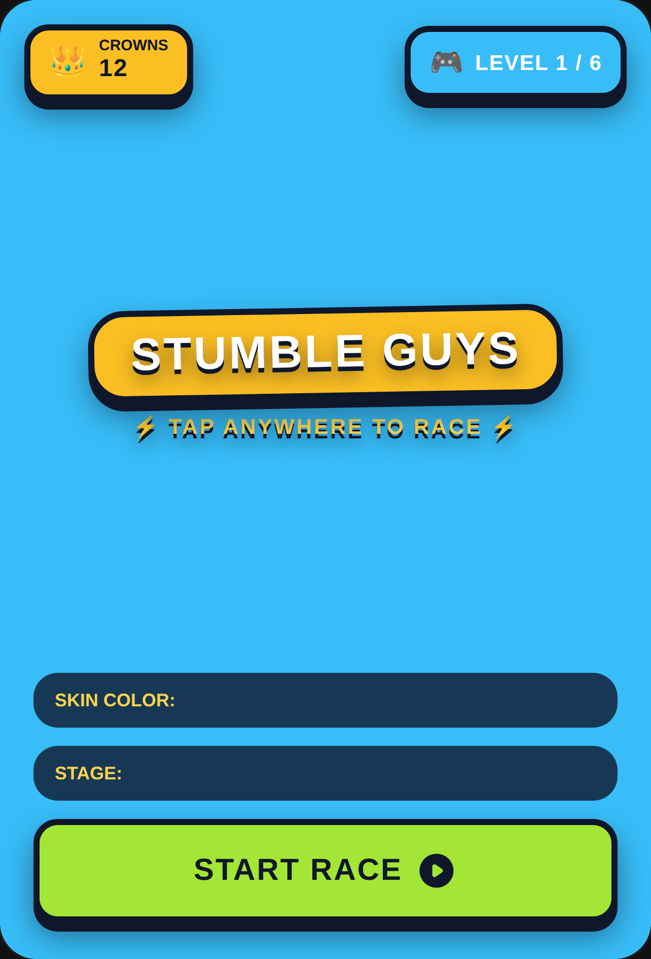 Stumble Guys: Knockout Race cover