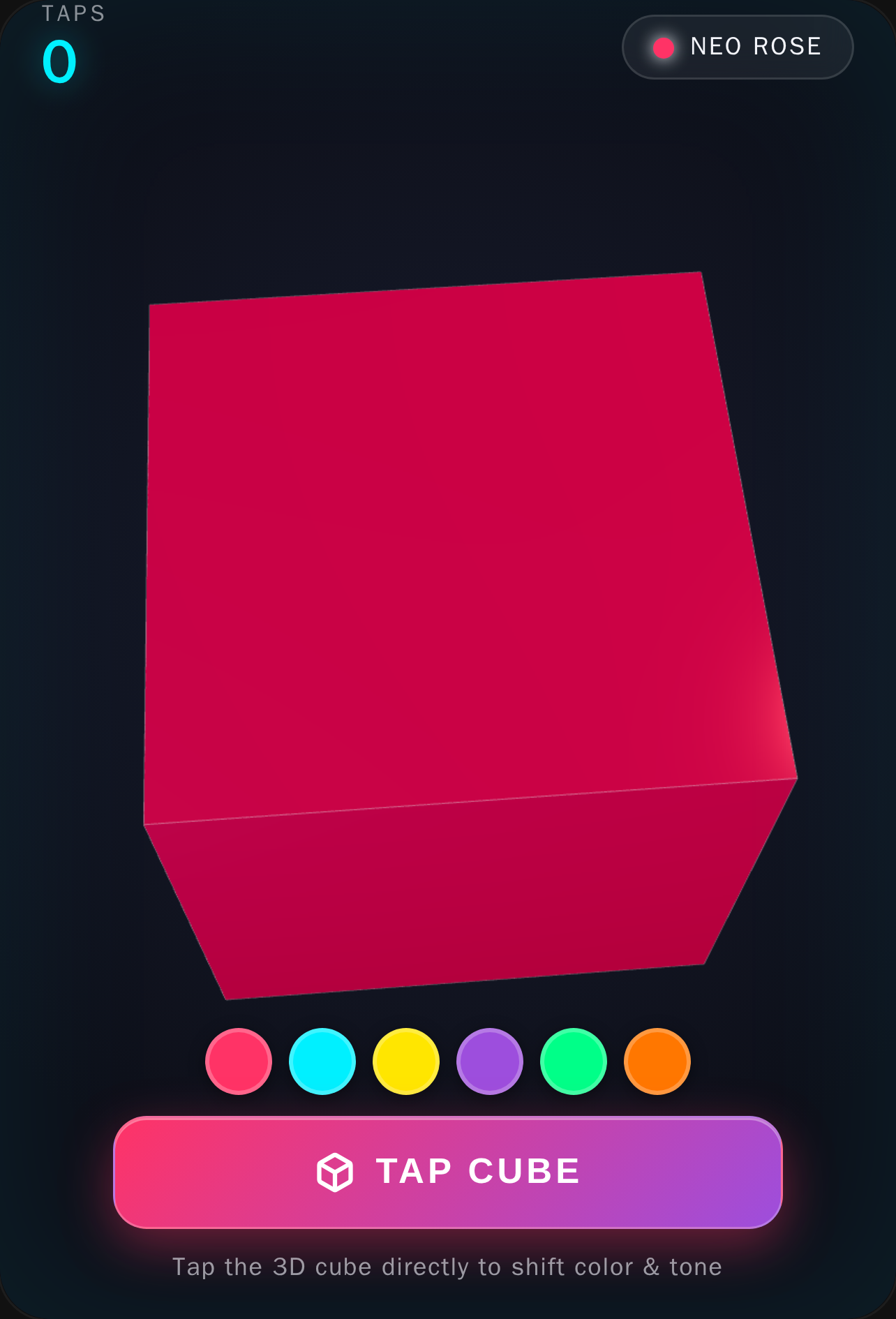 3D Sensory Cube cover