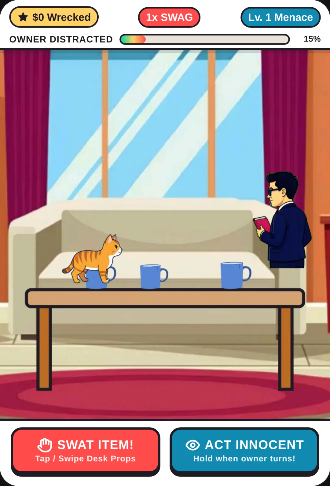 Cat Chaos: Swat & Run cover