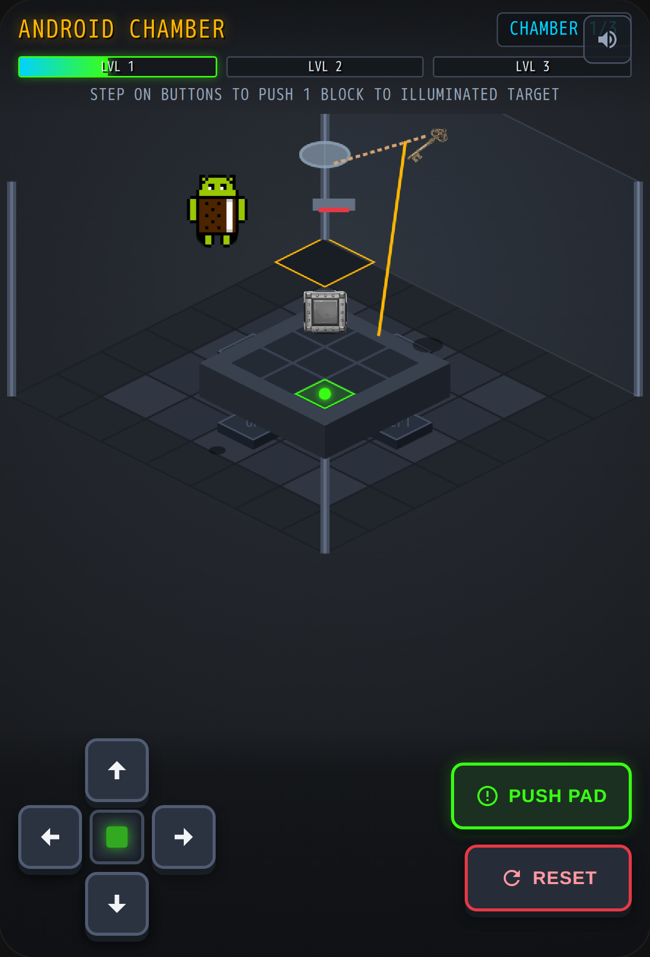Android Key Chamber - Pass 3 Levels cover