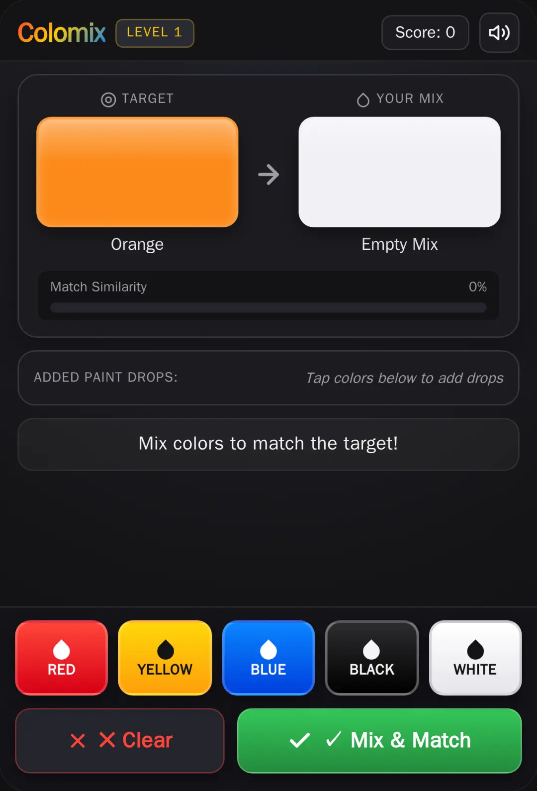Colomix - Color Mixing Puzzle cover