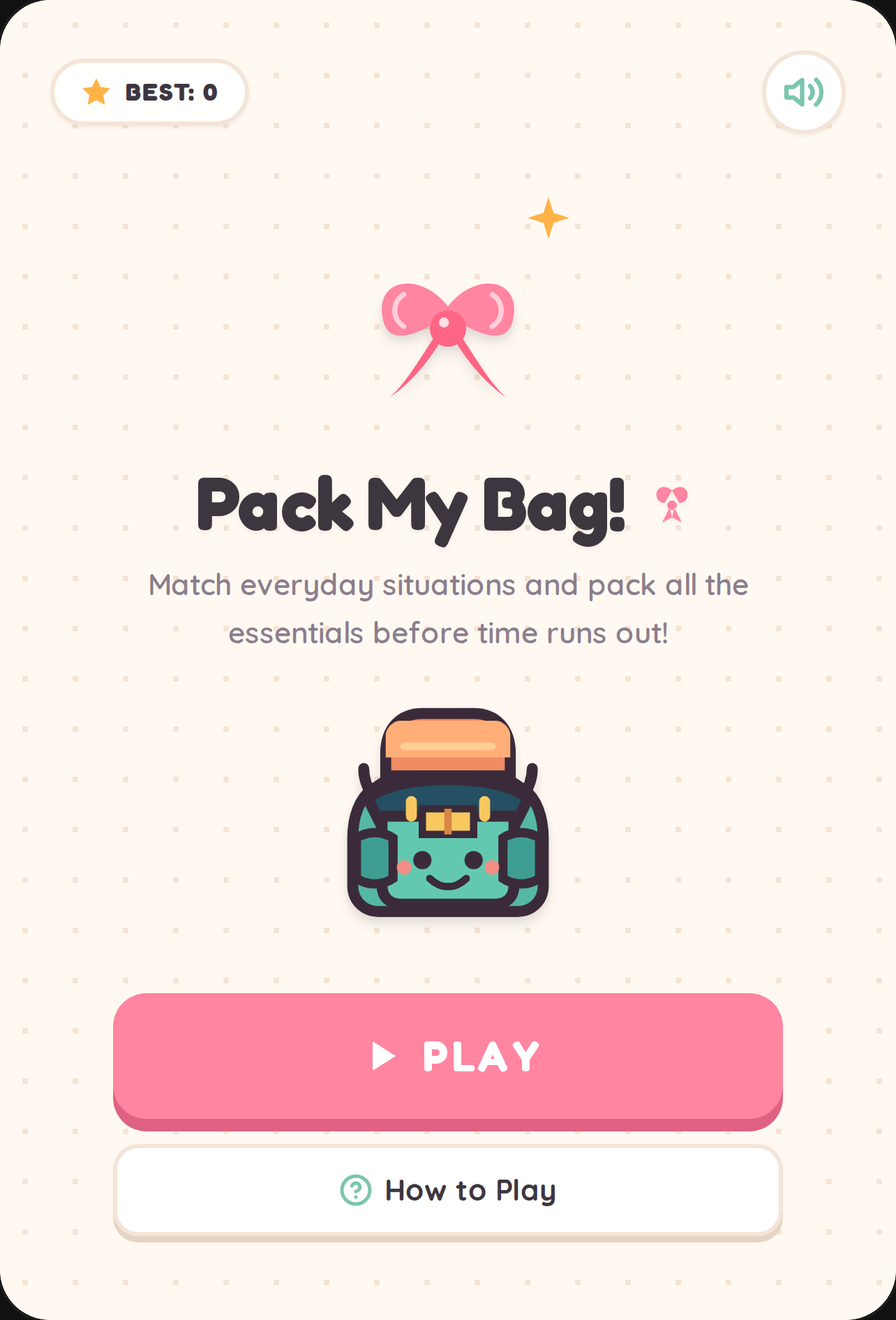 Pack My Bag! cover