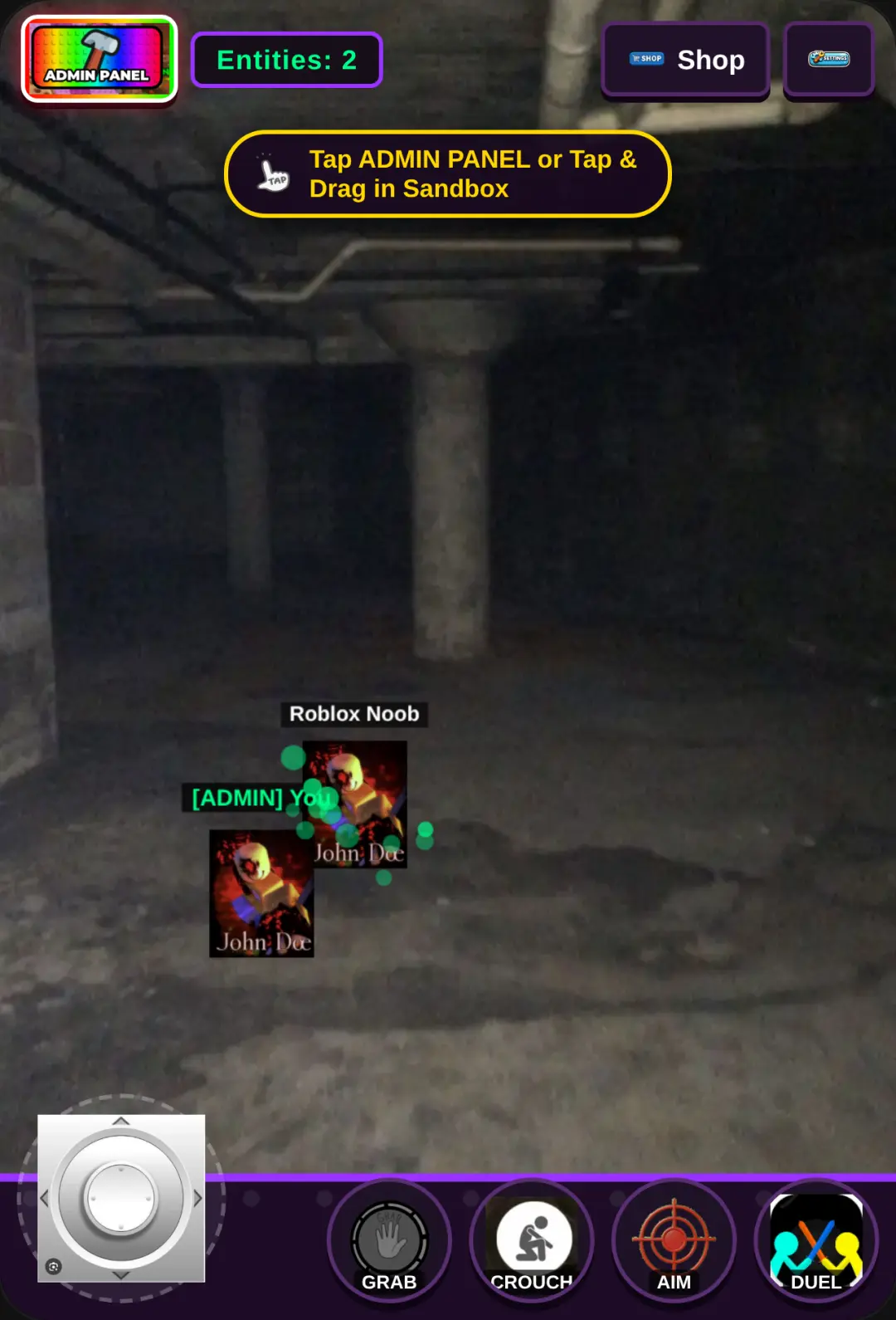 Roblox Admin Myth Sandbox cover