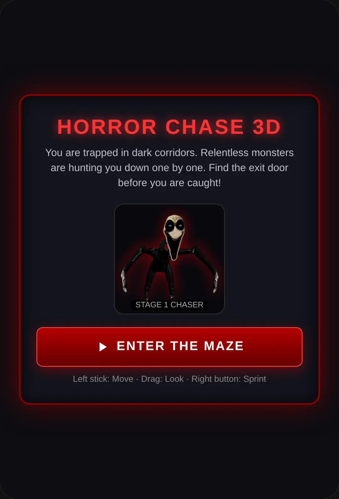 Horror Chase: 3D Escape cover