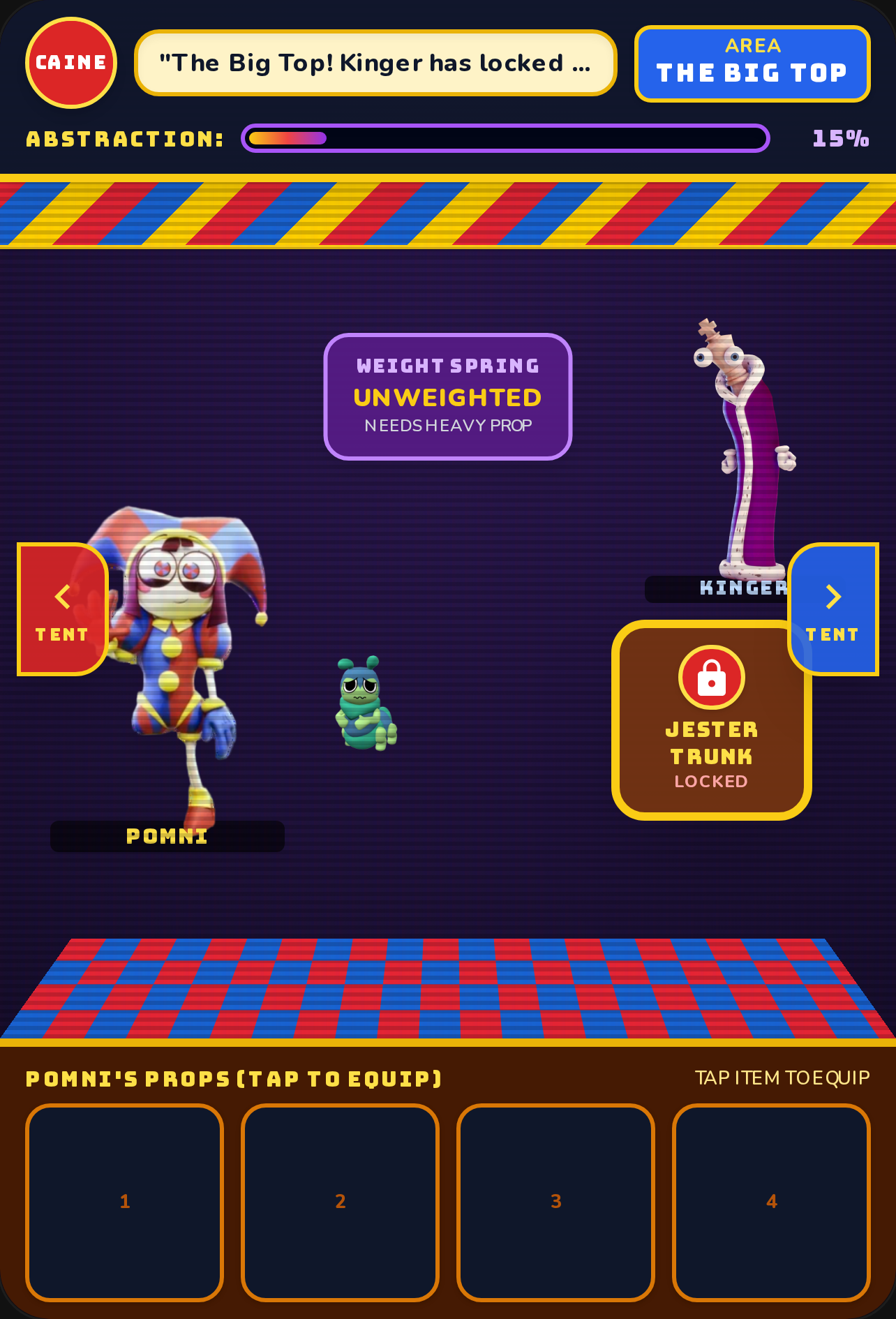 The Amazing Digital Circus: Escape the Big Top cover
