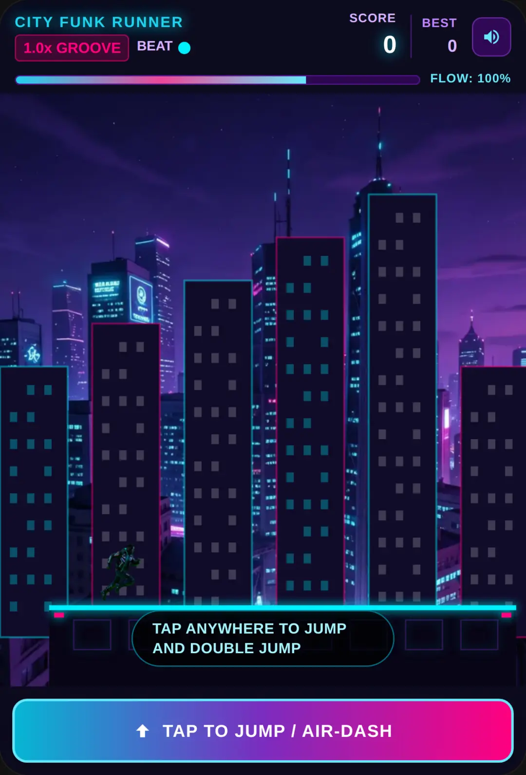 Sleeping City Funk: Rooftop Beat Runner cover