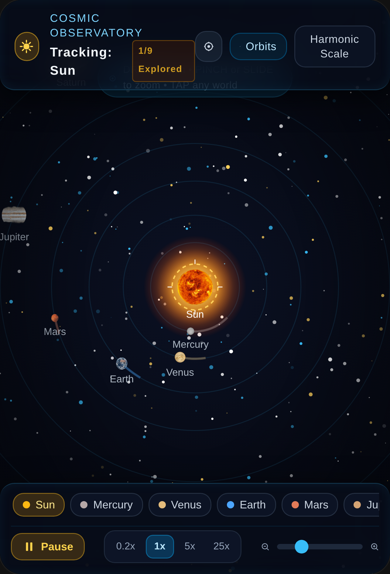 Cosmic Observatory - Solar System Visualizer cover
