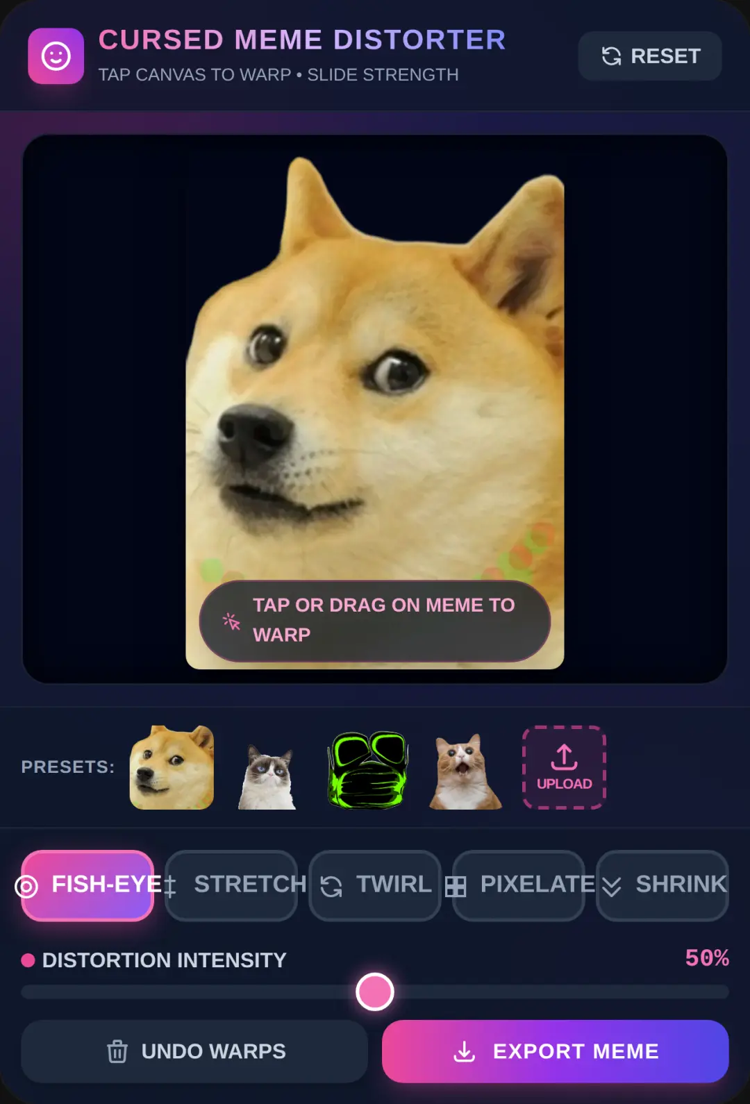 Meme Distorter! Sorry if laggy cover