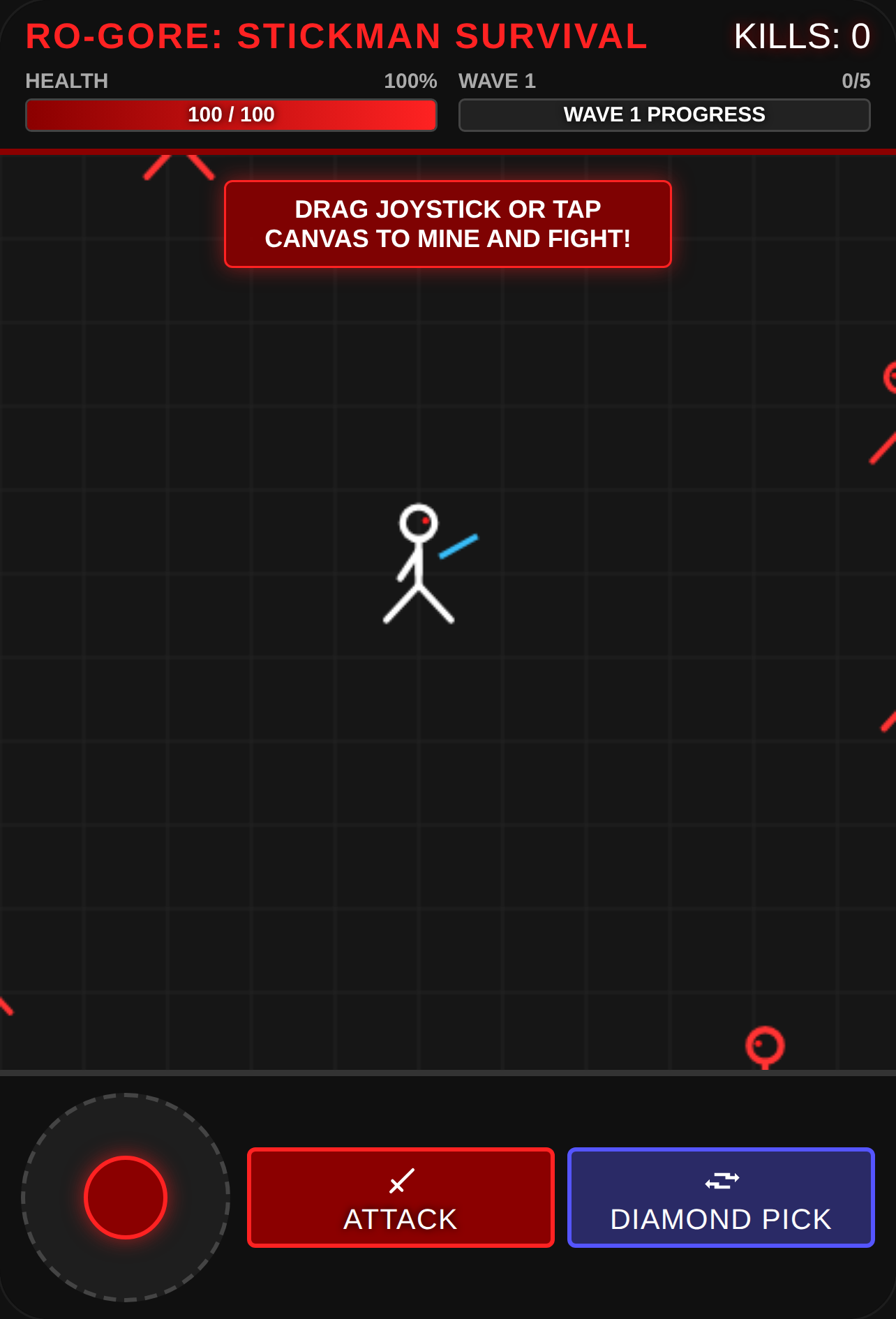 RO-GORE: STICKMAN SURVIVAL cover
