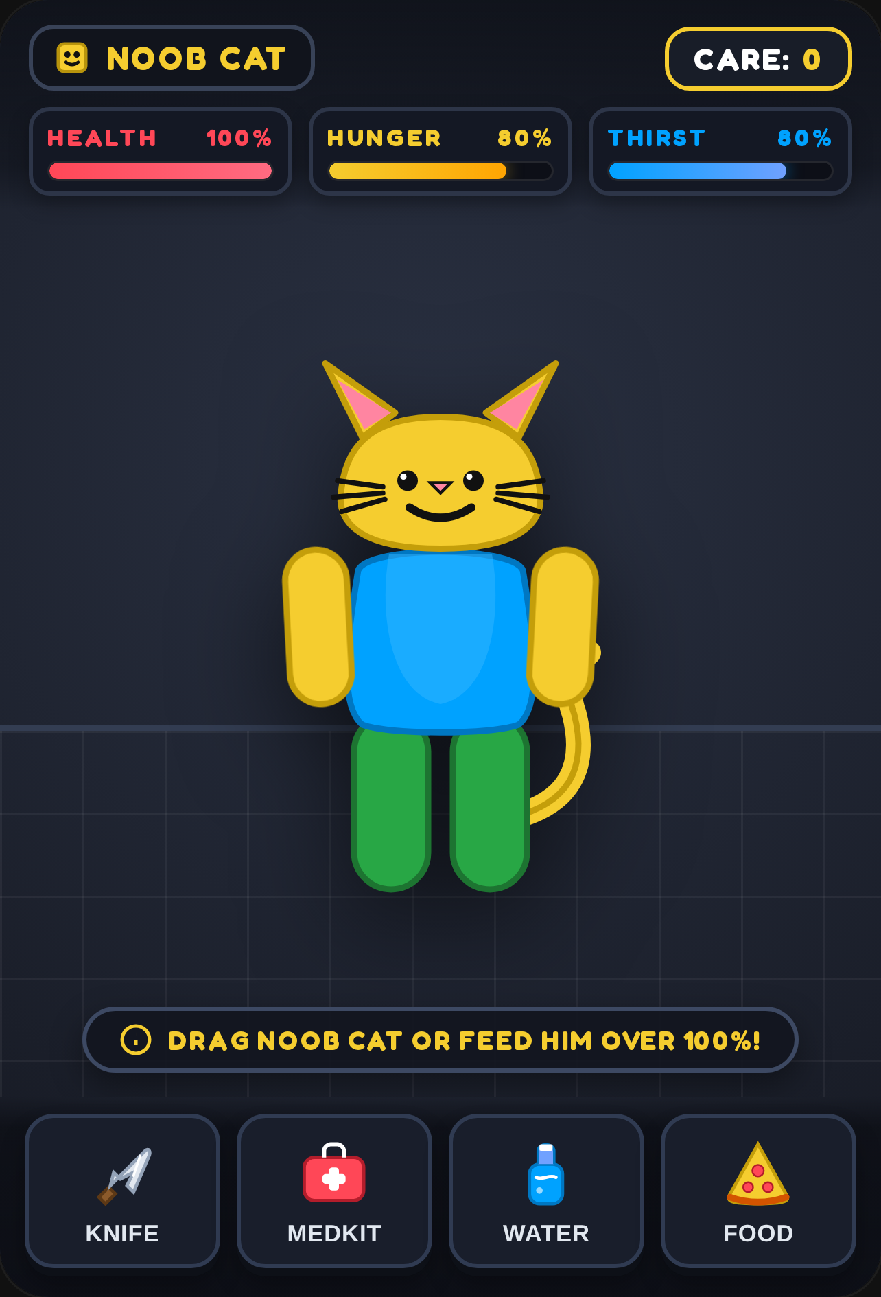 Care for Noob Cat cover
