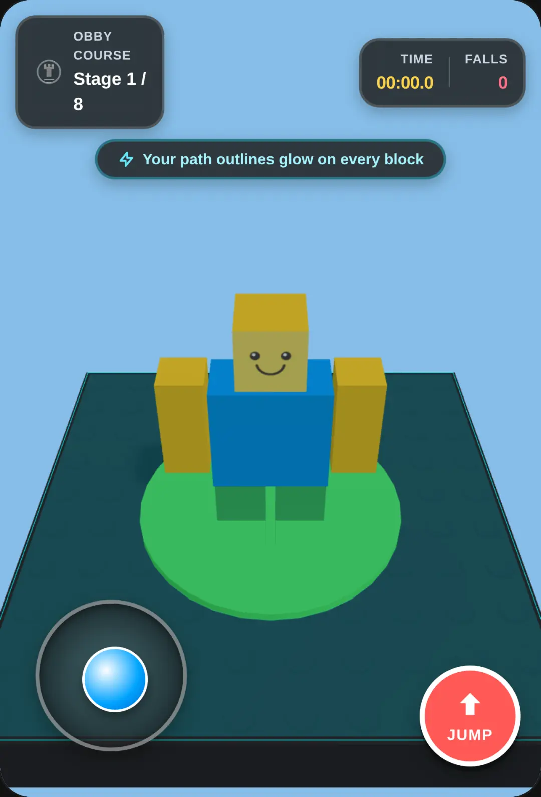 Roblox Obby: Glowing Path cover