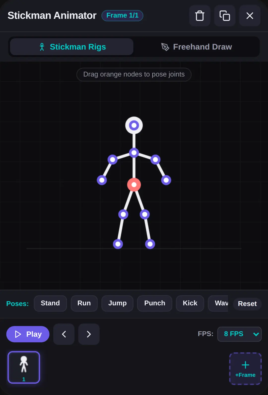 Stickman Frame Animator cover