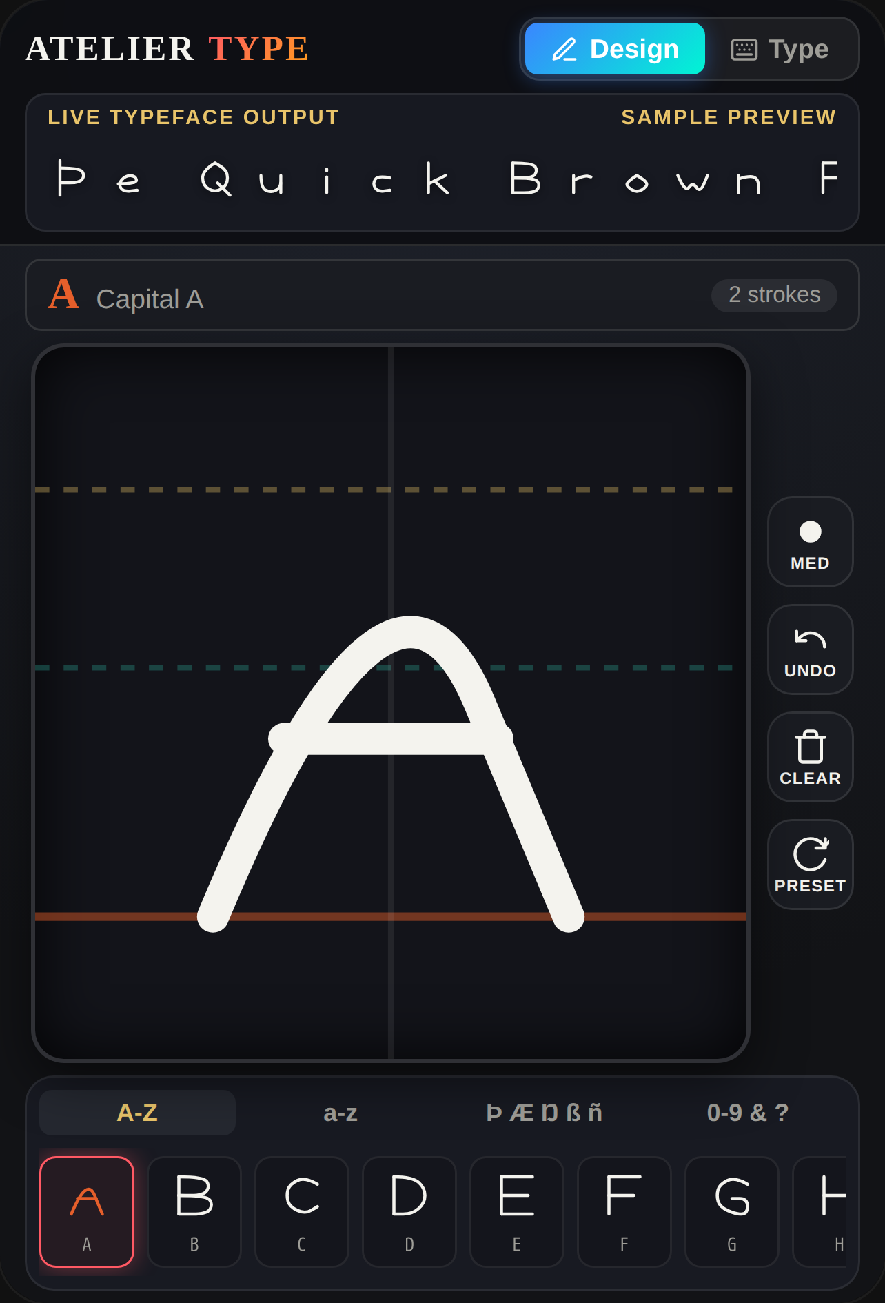 Alphabet Atelier - Custom Type Studio dgnoyed artistic alphabet maker cover