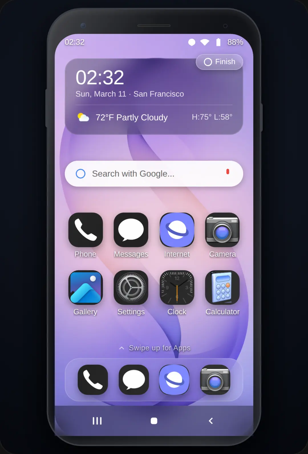 Samsung Galaxy S9 · Android 10 cover