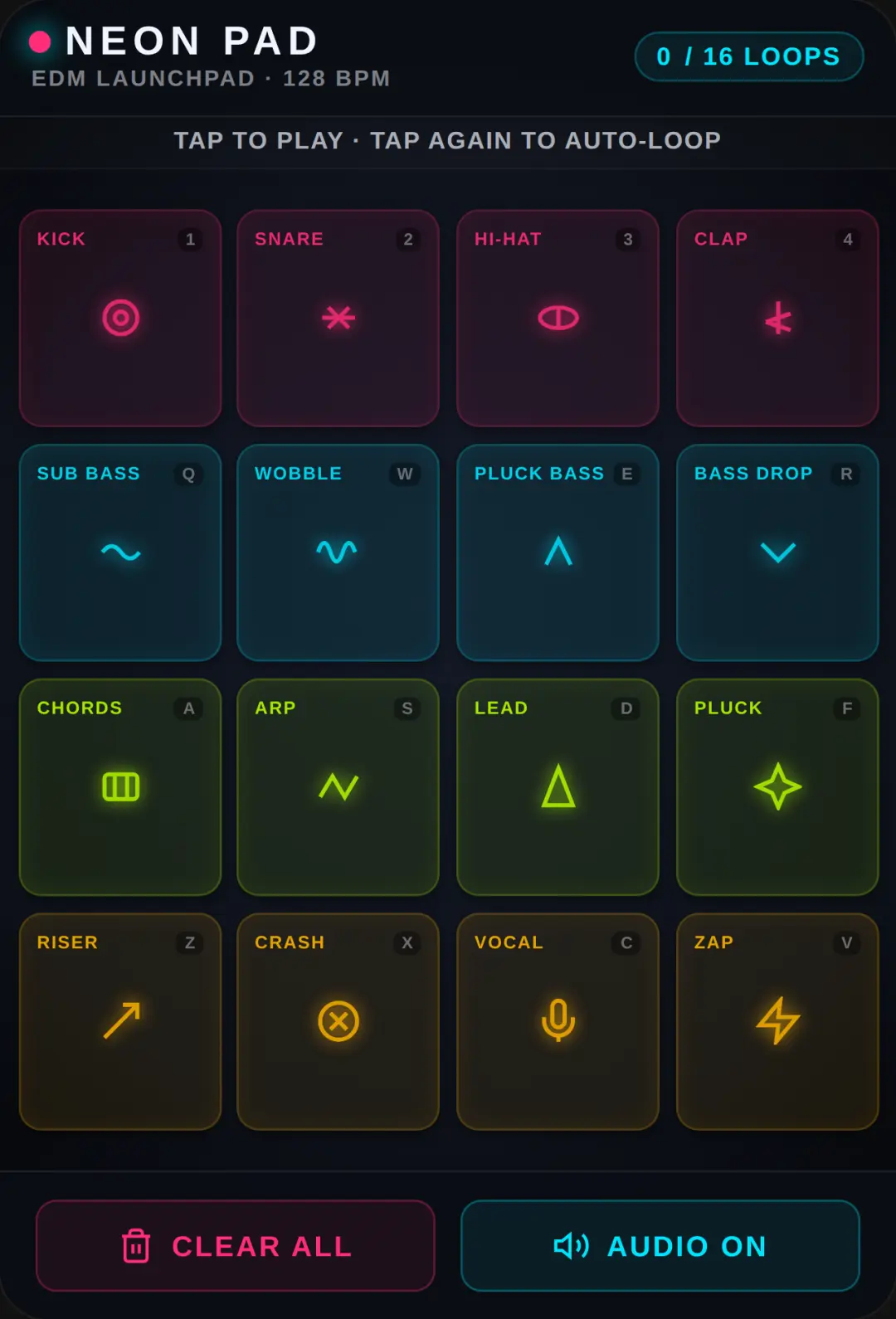 NEON PAD cover