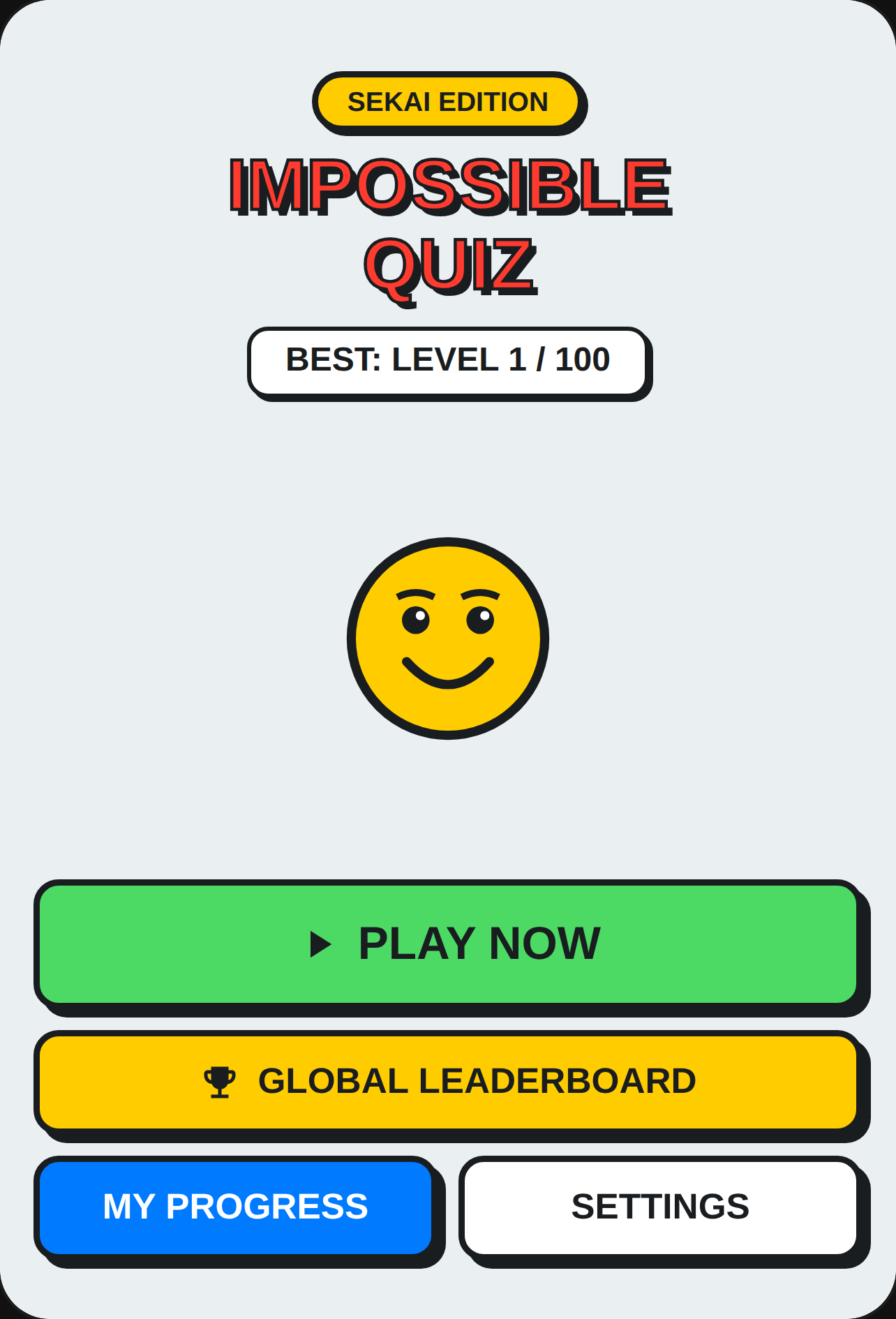 Impossible Quiz cover