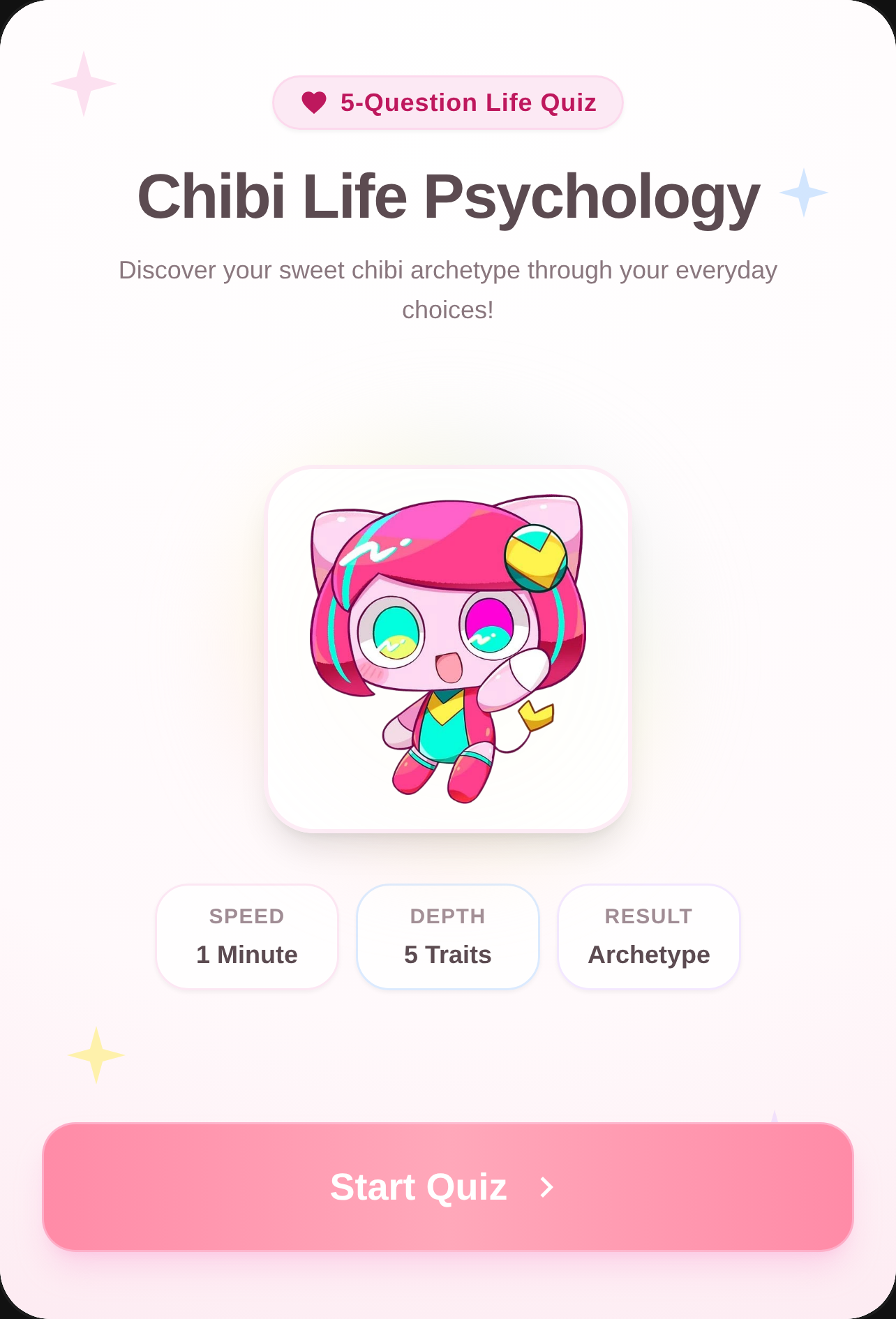 Chibi Life Psychology Quiz cover