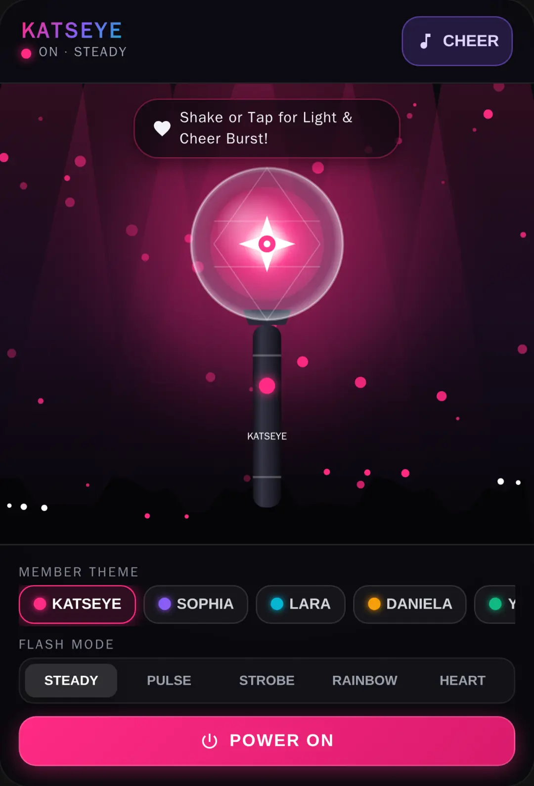 Katseye Lightstick cover