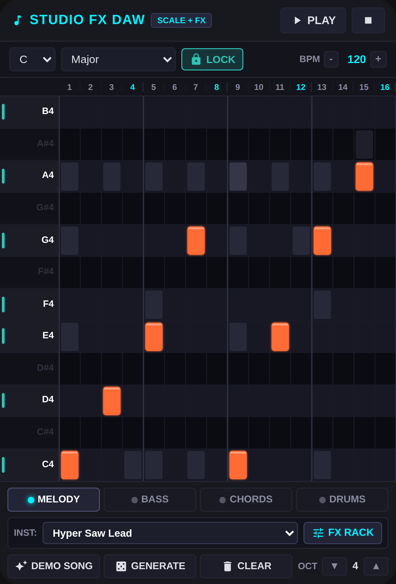 DAW Scale Studio — Instrument & FX Lab cover
