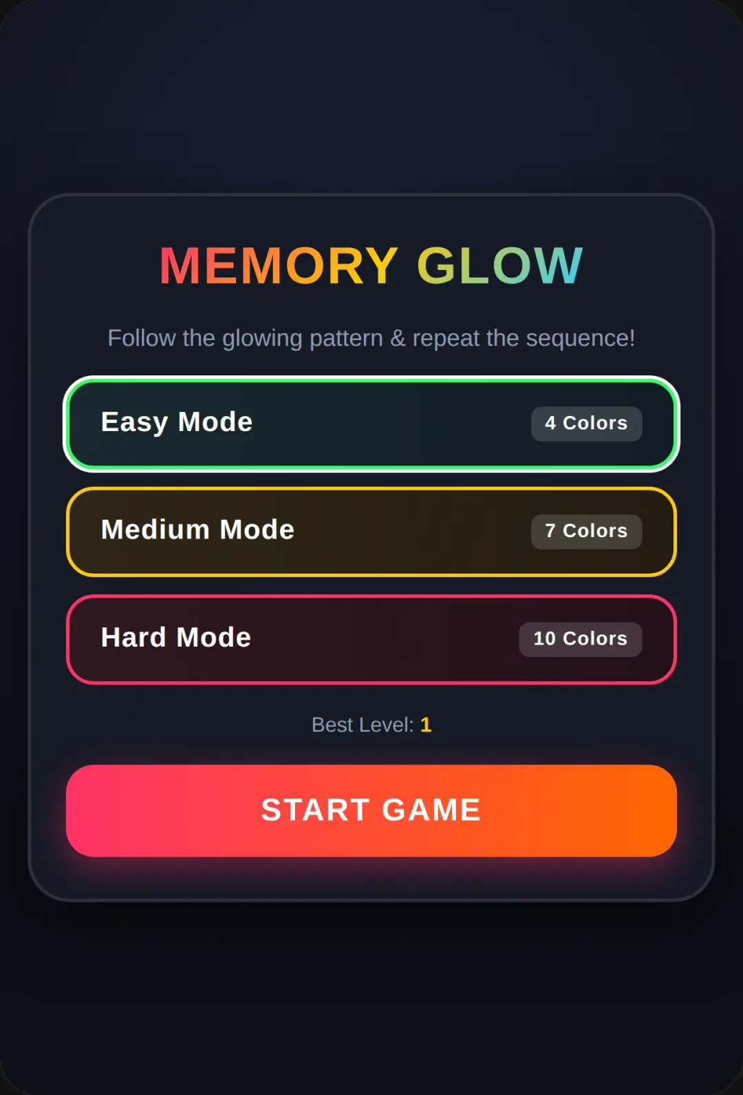 Memory Glow cover