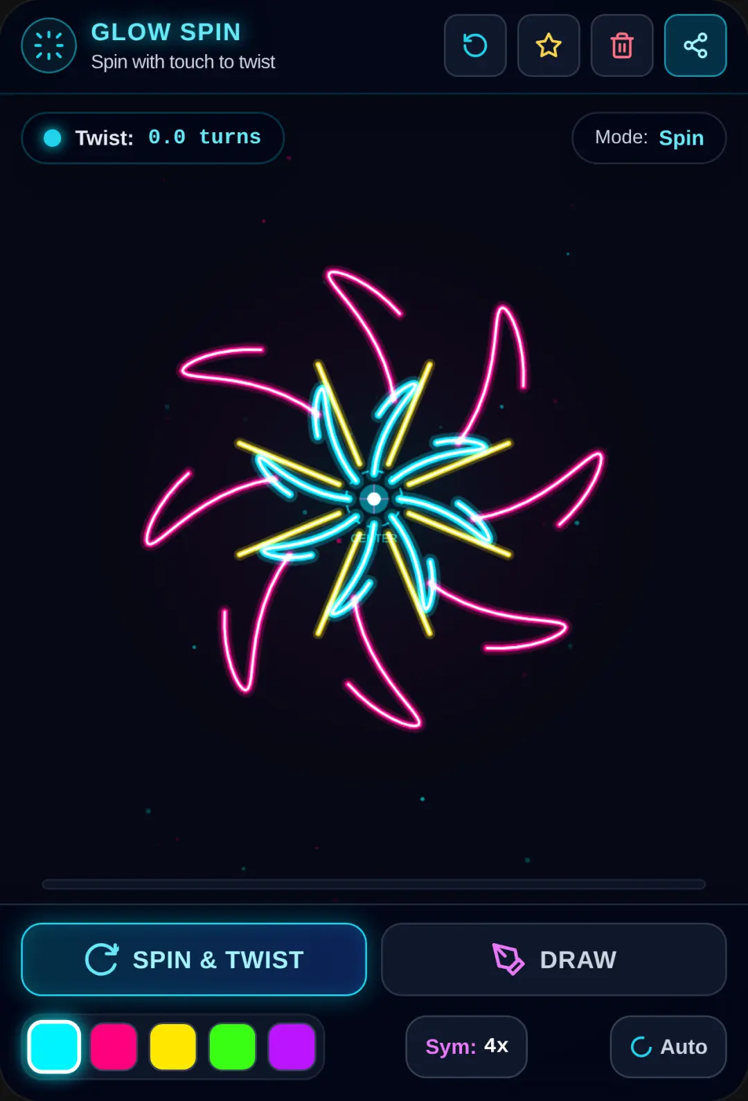Glow Spin - Neon Twist cover