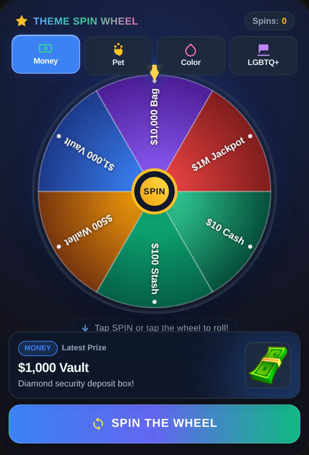 Spin the Wheel cover